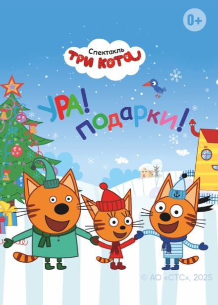Шоу «Три кота. Ура подарки!»